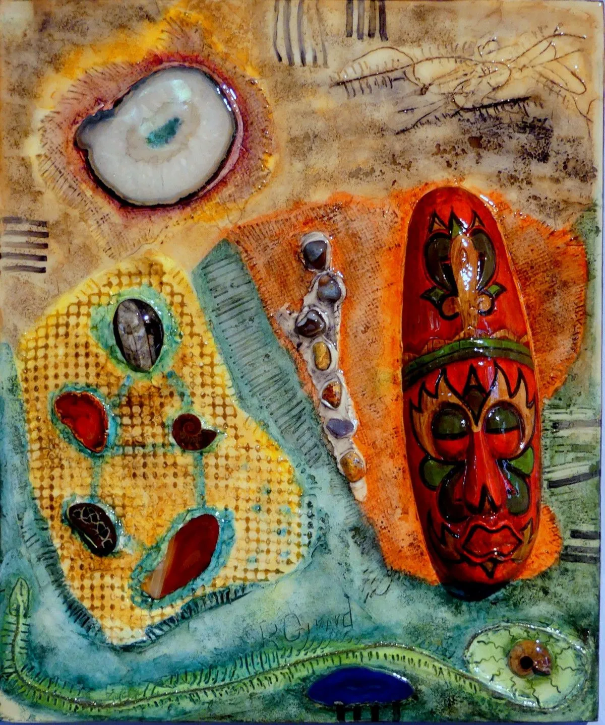 Terre d'Afrique, artwork by Raymond Girard