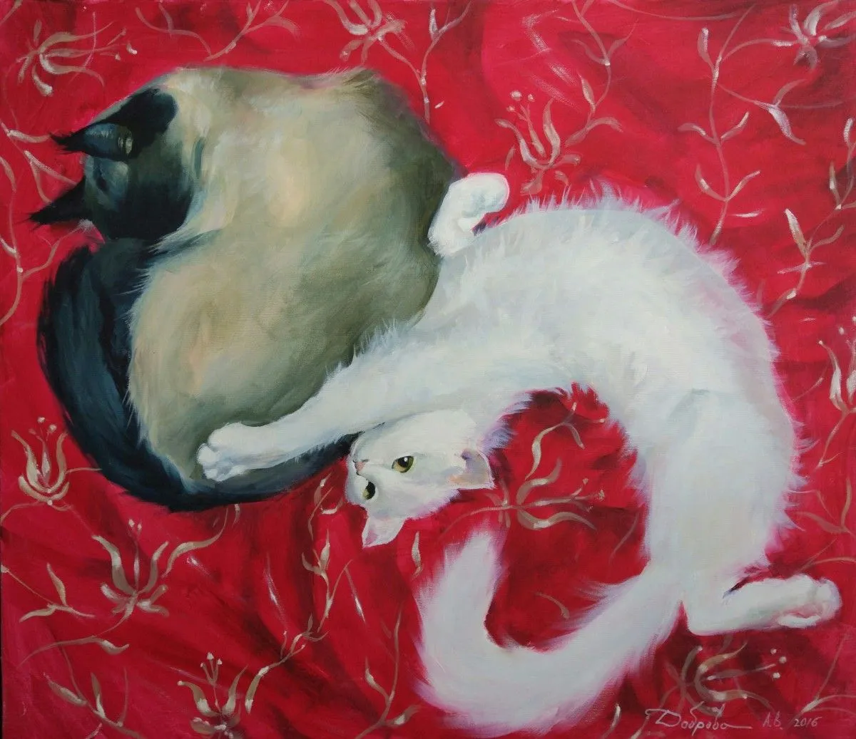 Tohether, artwork by Anna Dobrova