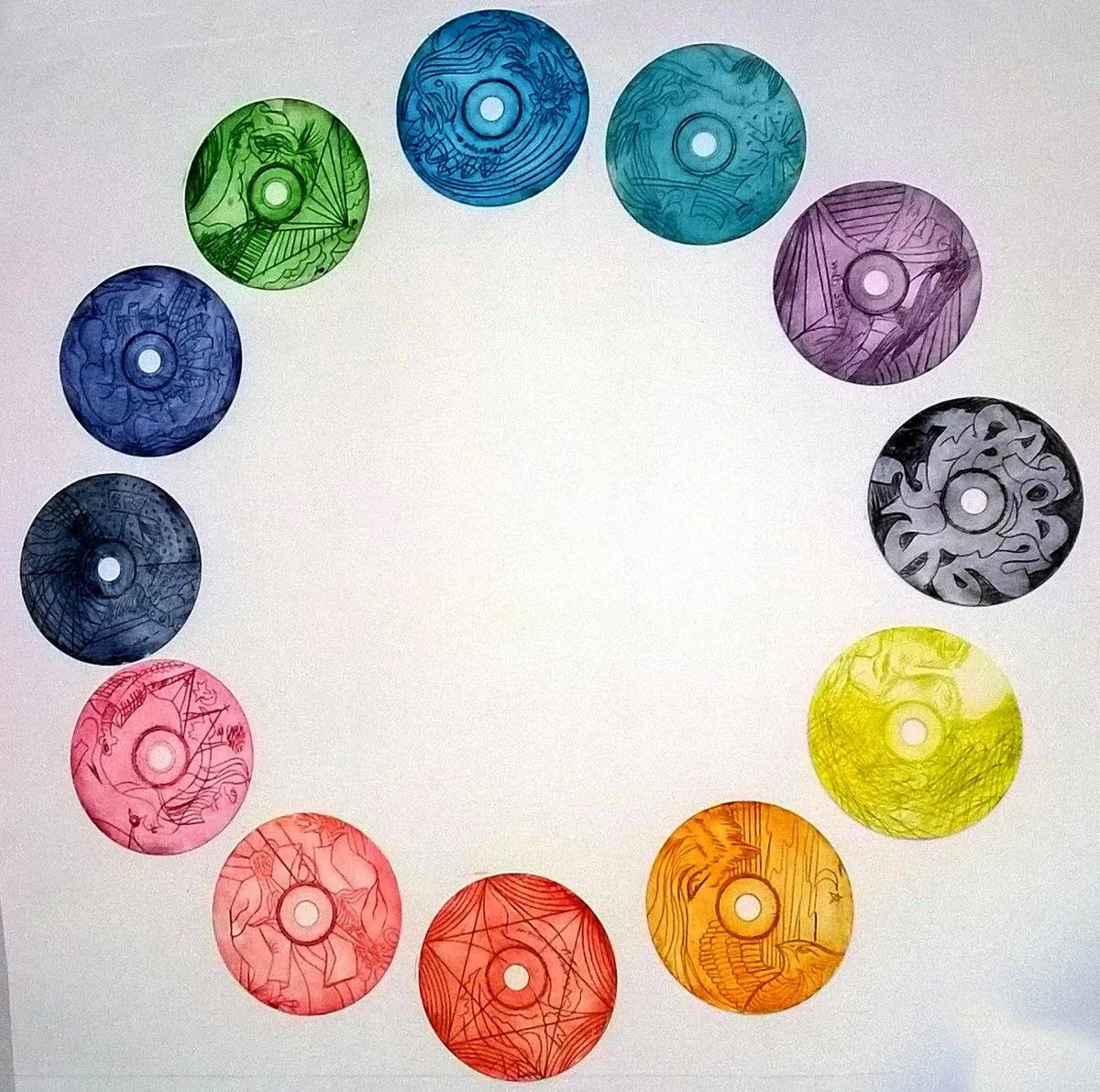 disc, œuvre de michael stafford