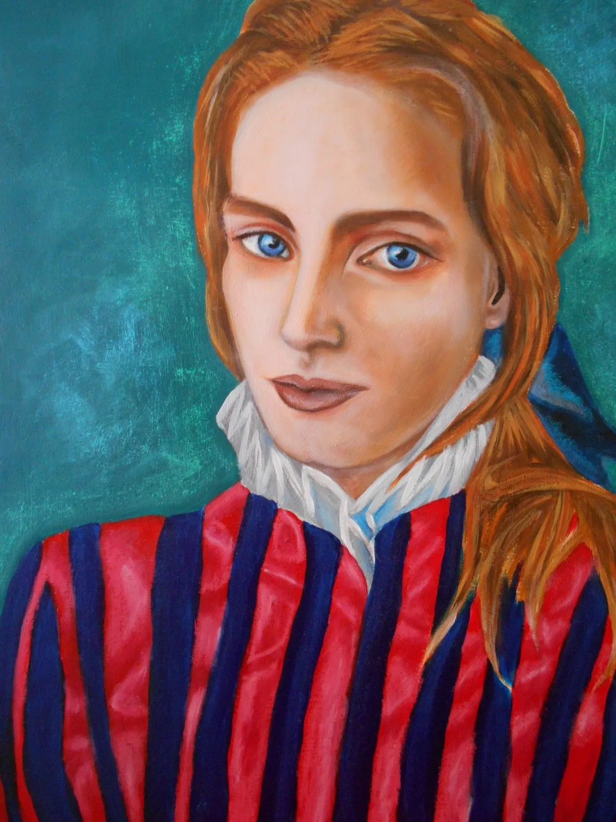 Portrait de femme, artwork by Nikita Victoriya