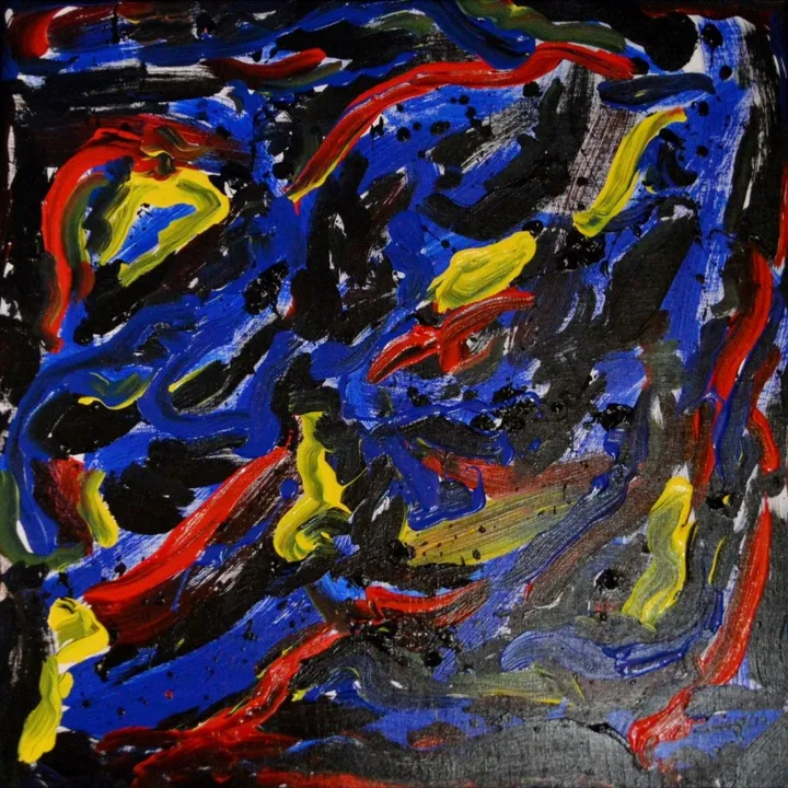 Composition 16-25, artwork by Marcel Renaud