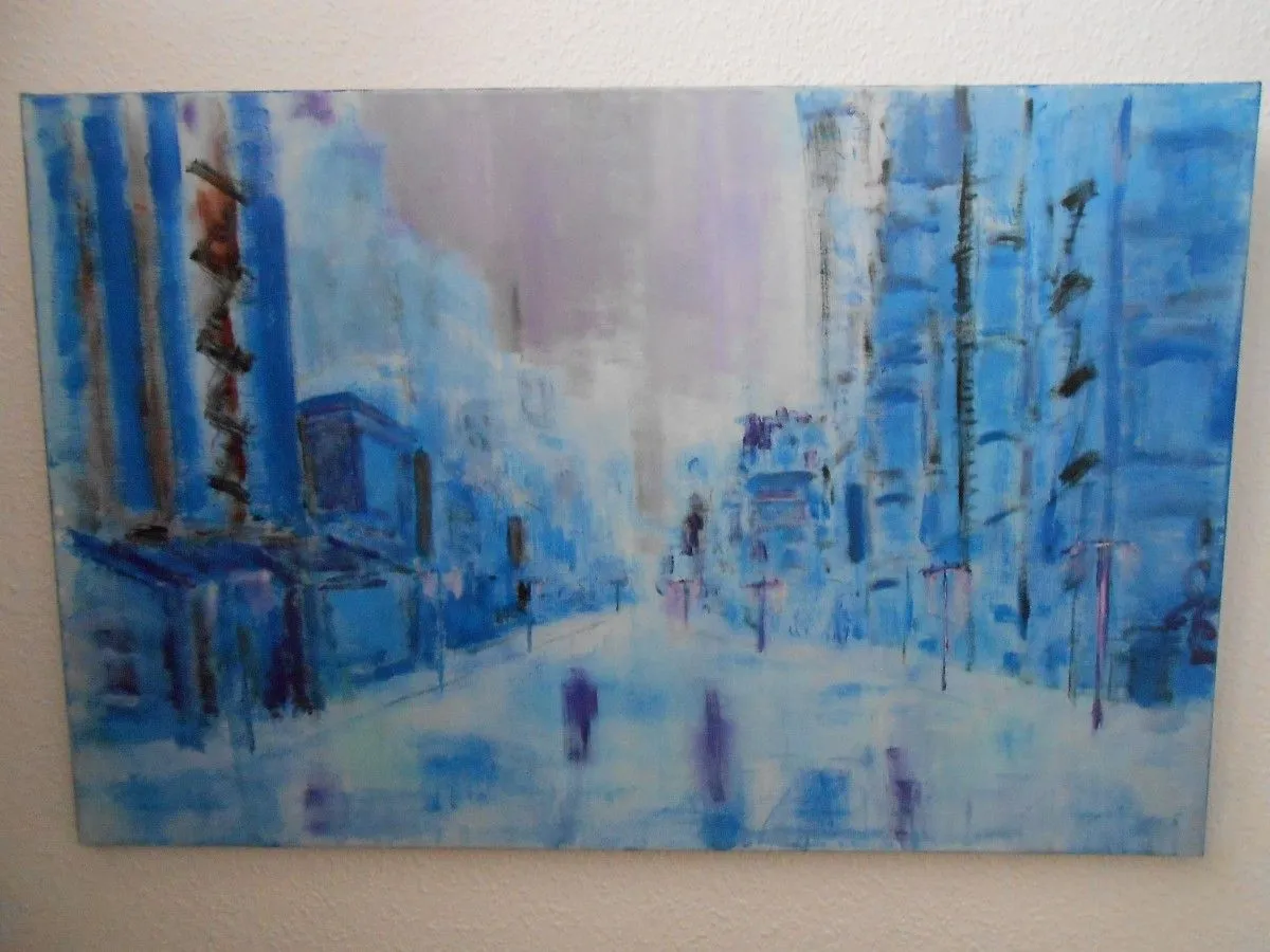 Blue soho., artwork by Joao Dias