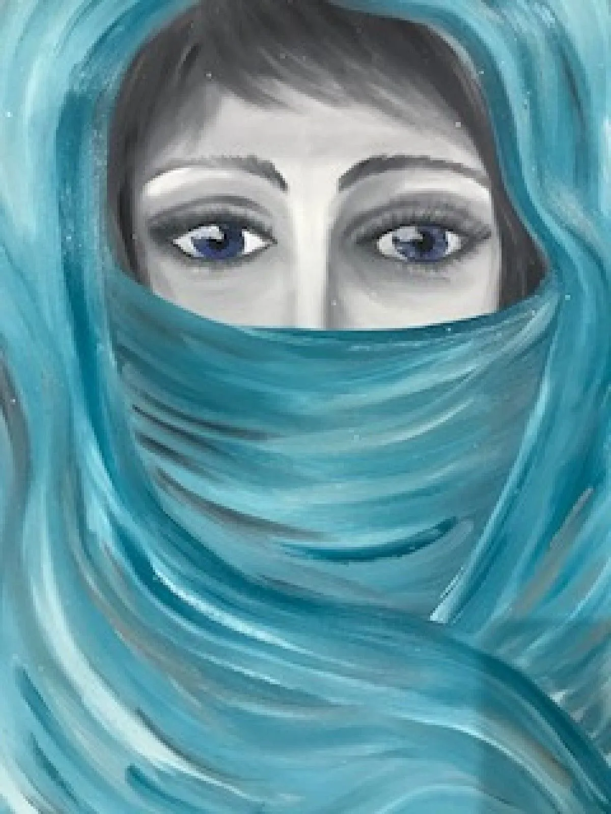 Blue Eyes, œuvre de Elsie Brummer