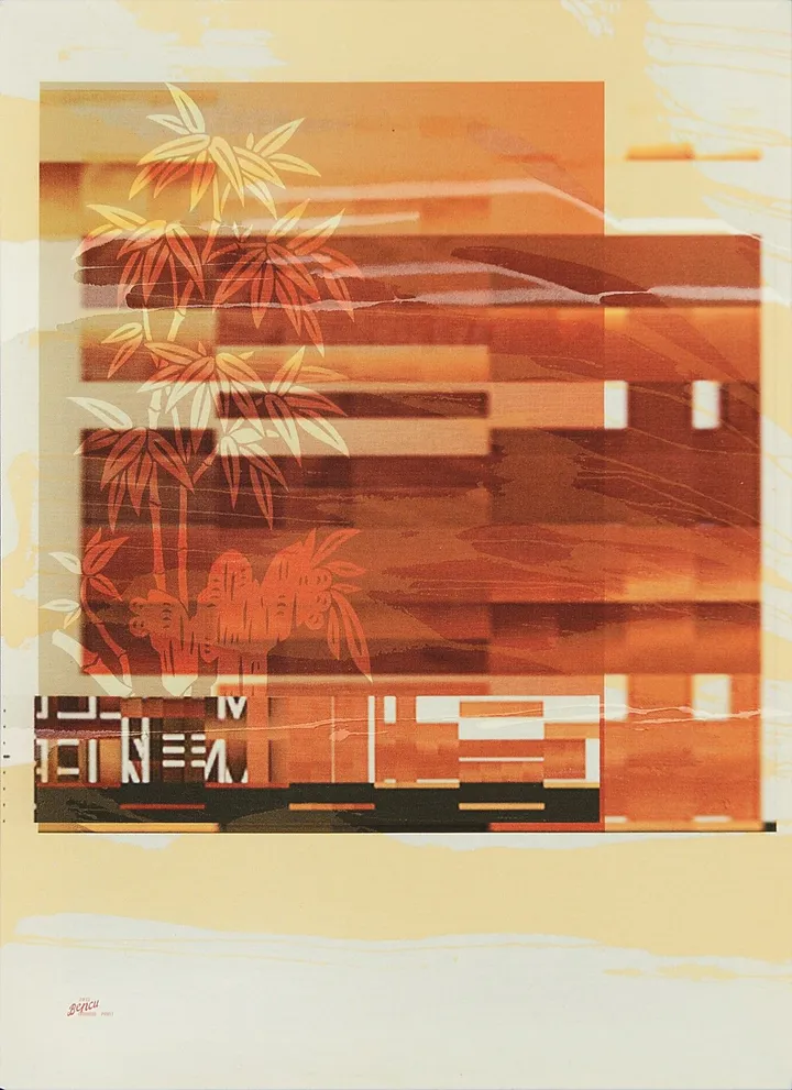 Bamboo, œuvre de Bencu _