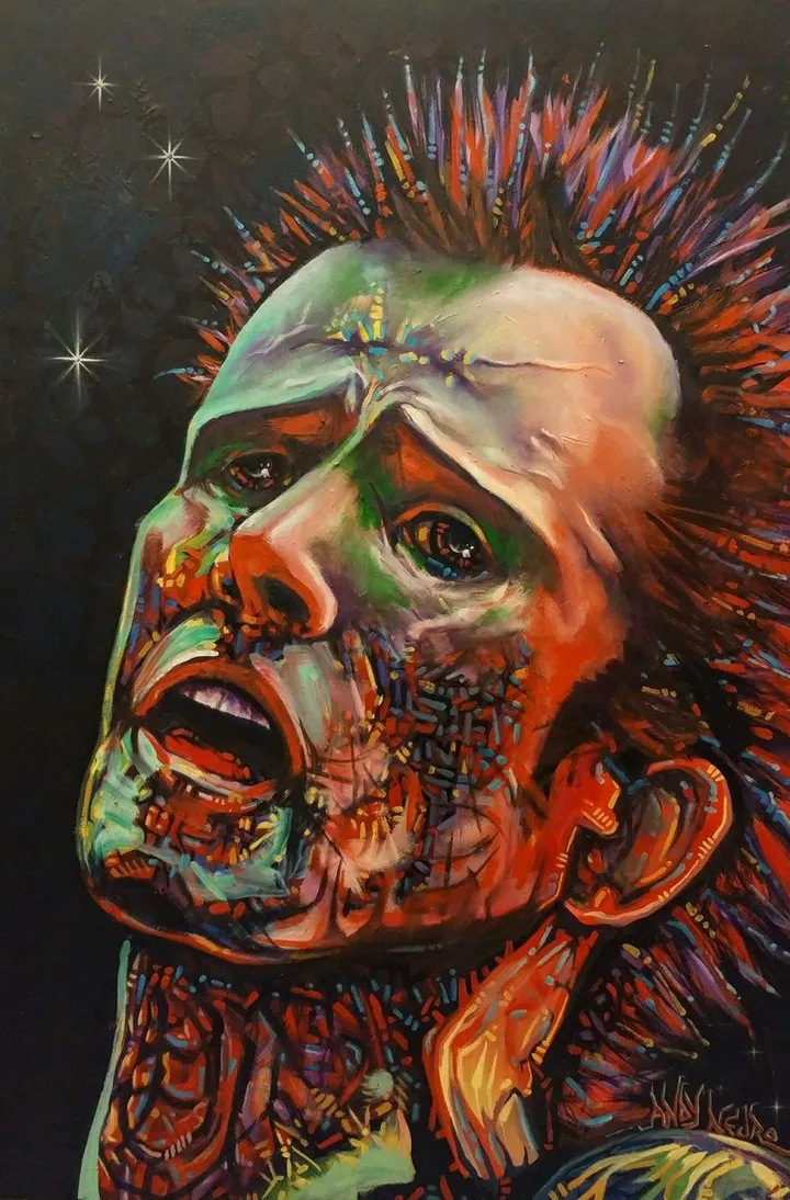 'Last Gasp', œuvre de Andy Neuro