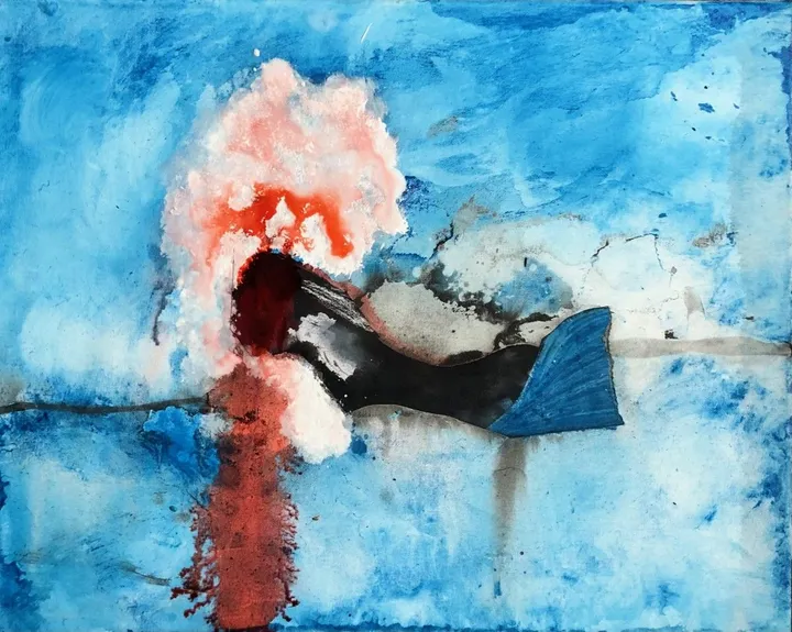 Femme écervelée, artwork by Alexandra Servais