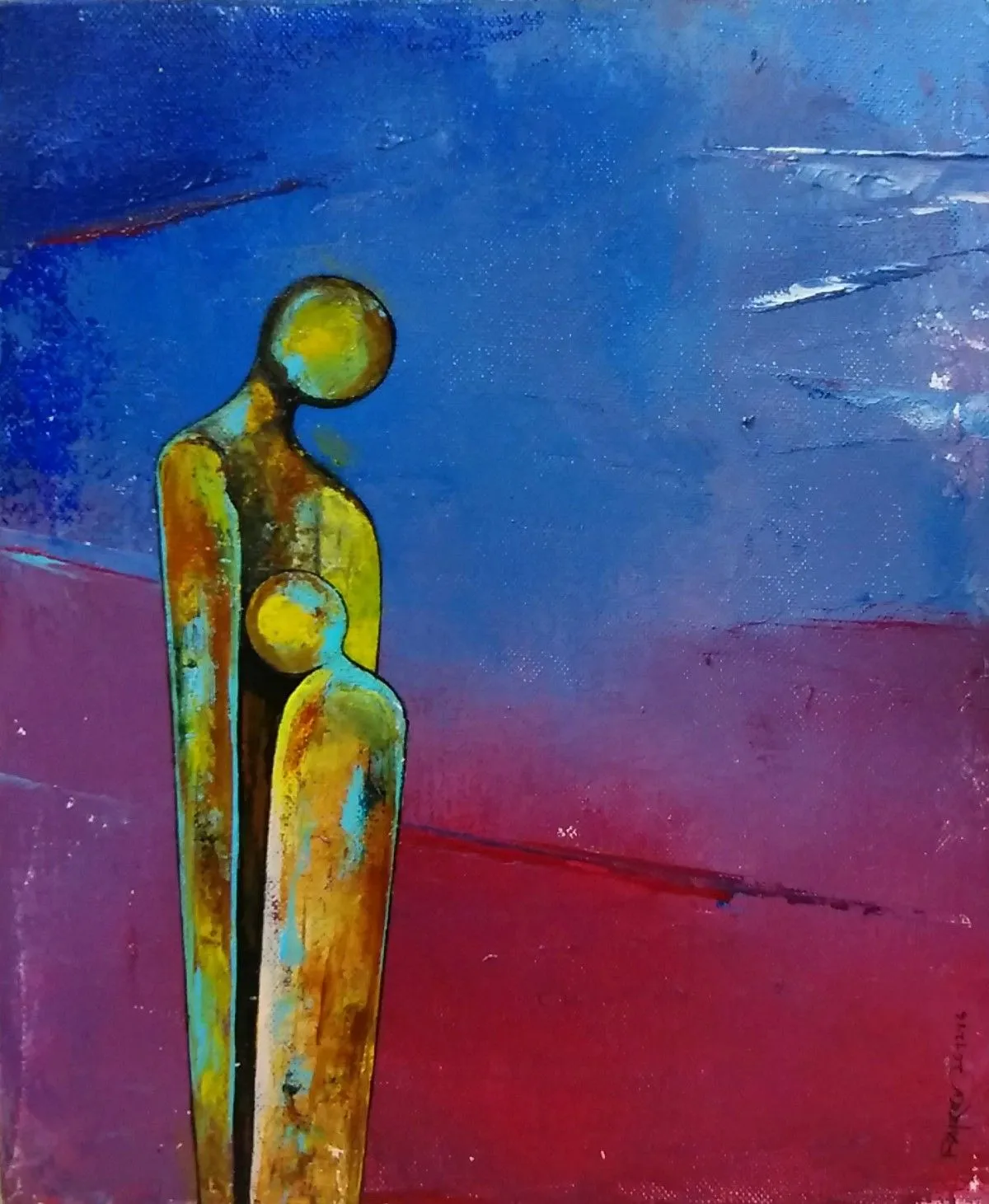 Mere apne..., artwork by Rajeev Wig