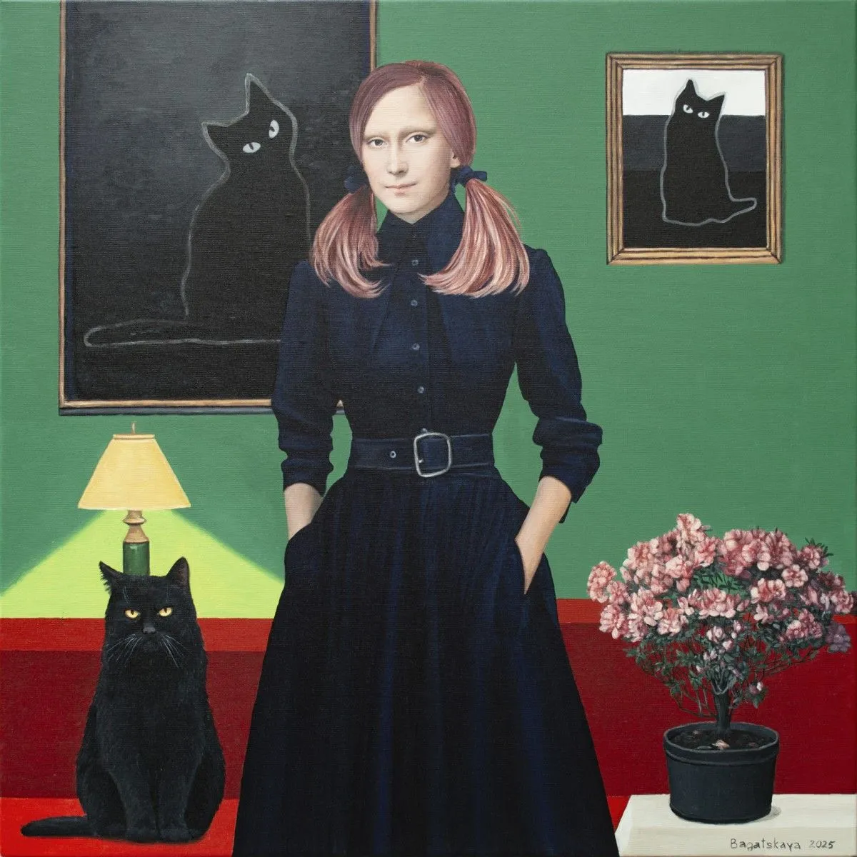 Echo of the Black Cat, œuvre de Nataliya Bagatskaya