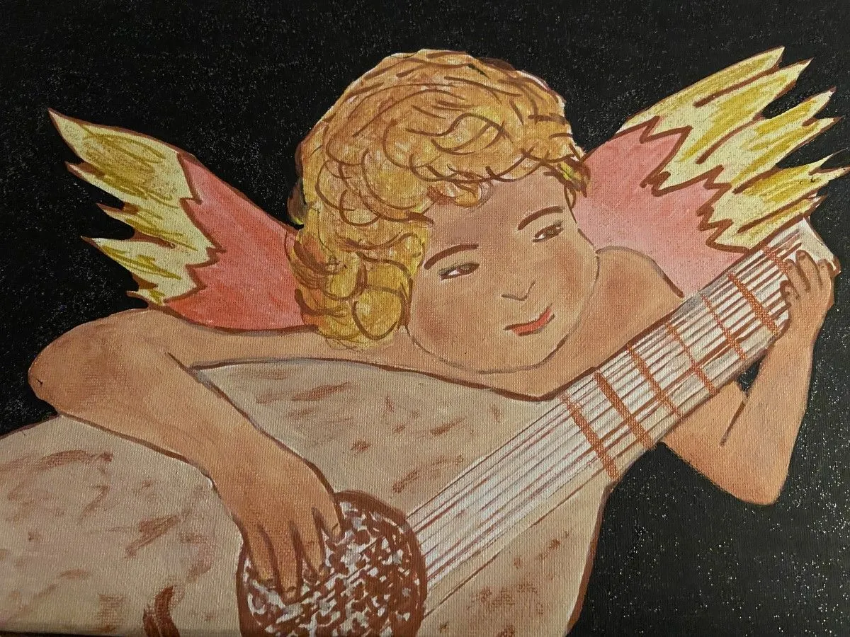 Mon ange, œuvre de Céline Marcoux