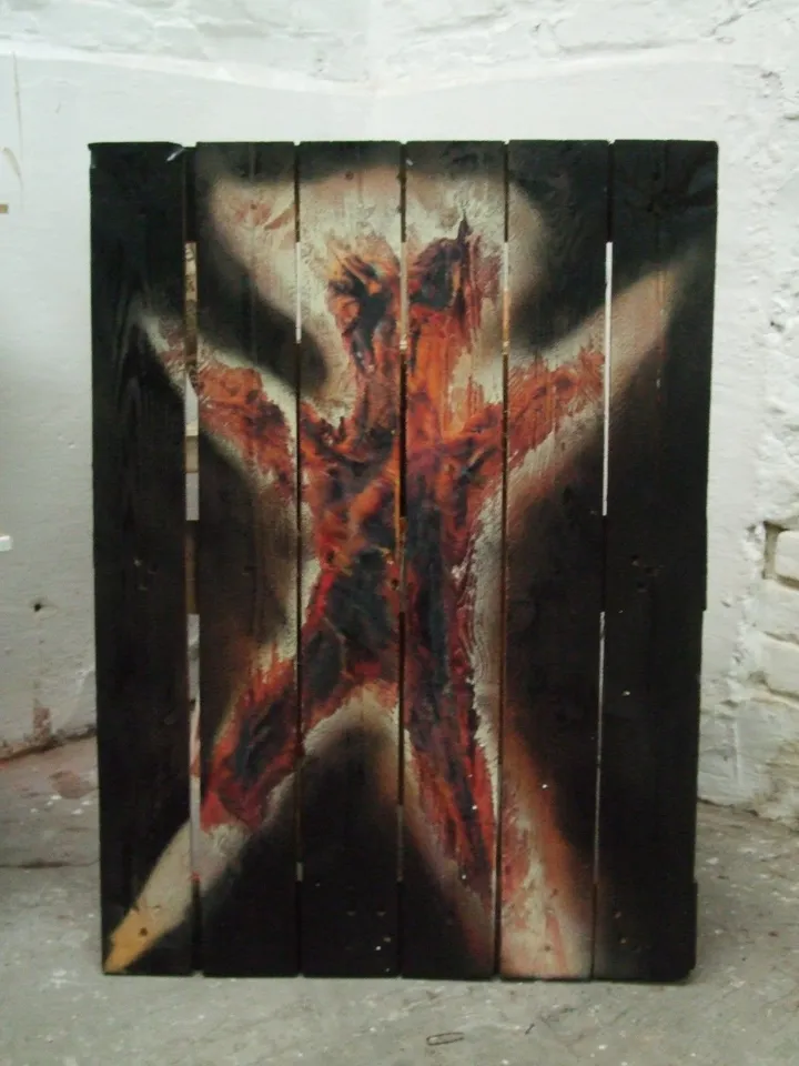 Délire, œuvre de iksté art'