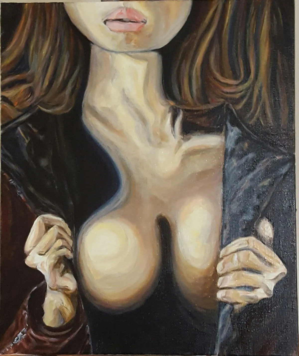 Look at my eyes, artwork by Luke Glad'Hell