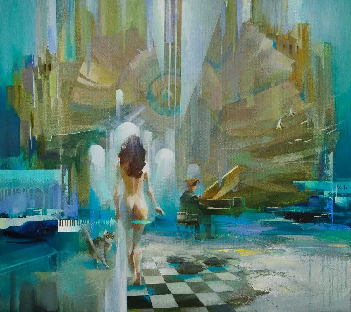 Terra incognita, artwork by Vasyl Khodakivskyi