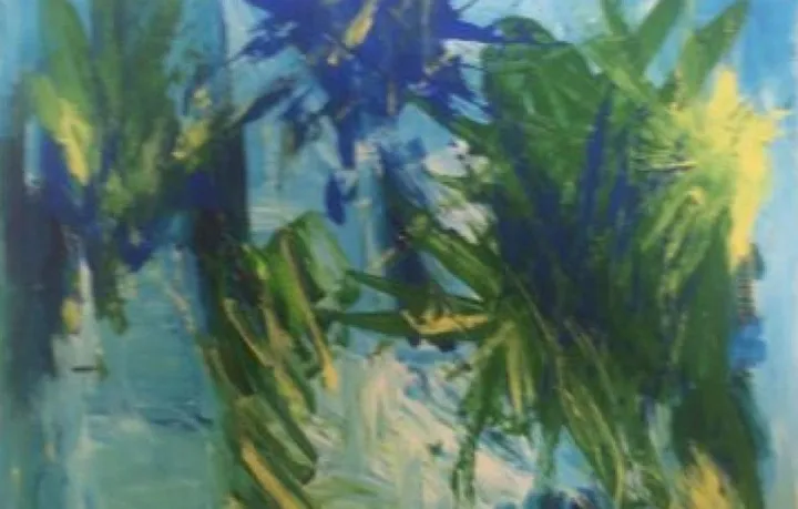 Eclat de vert, œuvre de Céline Marcoux