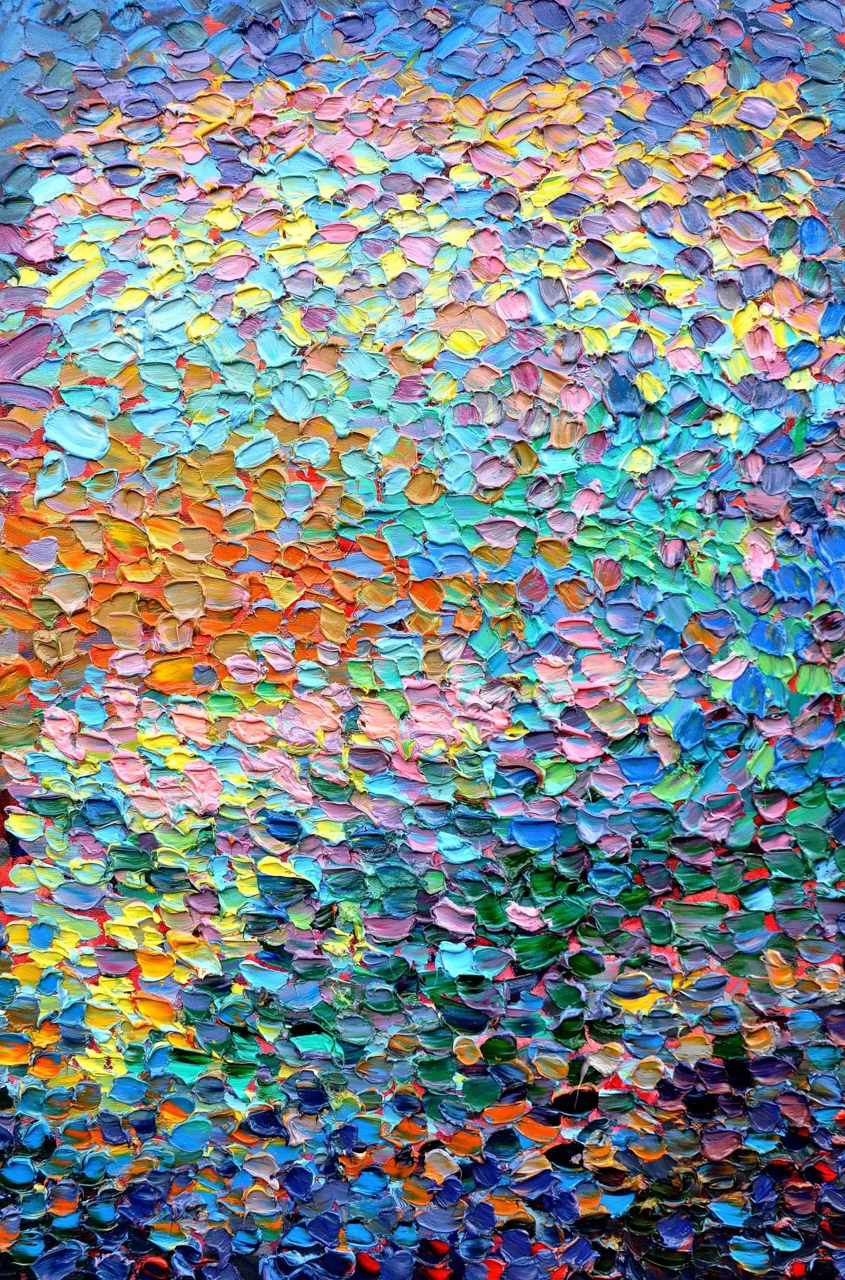 Particles, artwork by Olga Bezhina