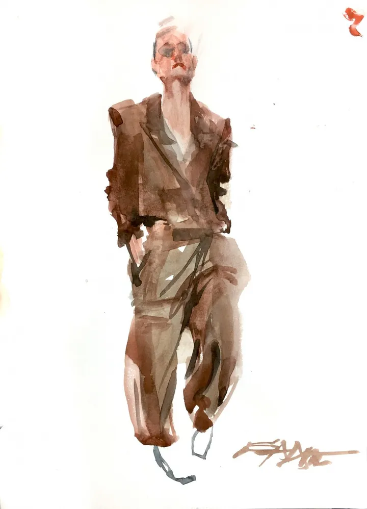 N°538 – fashion, œuvre de Alexandre DUMITRESCU