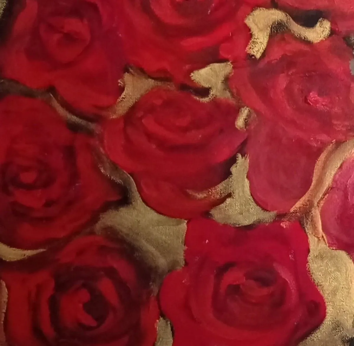 Roses, artwork by Dragana Jelaca