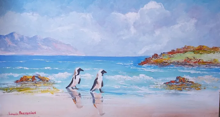 Beach Patrol, œuvre de Louis Pretorius