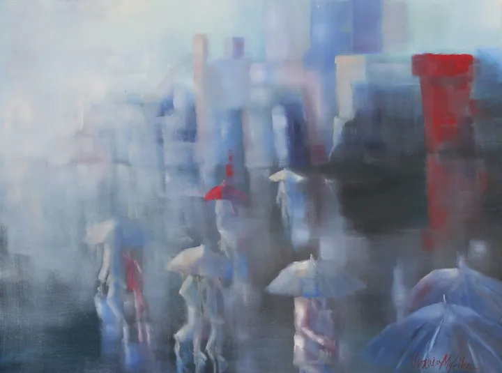 AGORAPHOBIA 1, œuvre de Urania Mytika