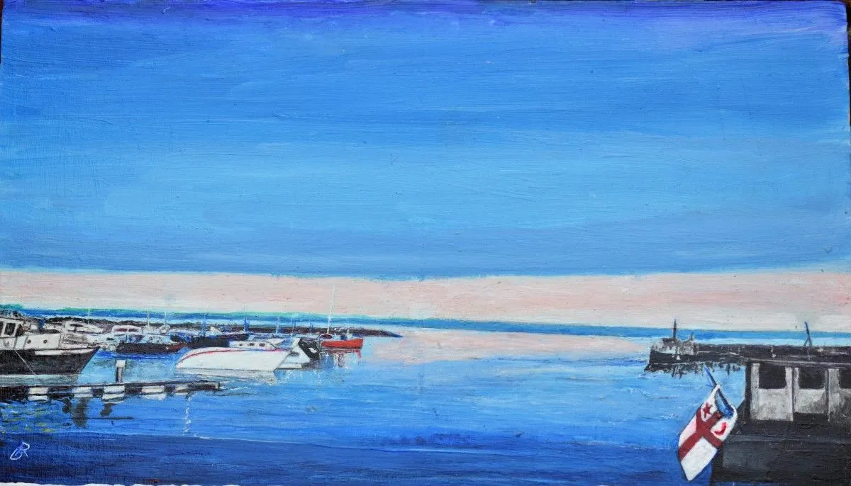 Marina Carleton, artwork by Denis Roucau