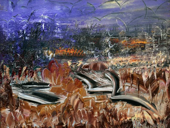 Vol au-dessus d'un nid, artwork by Jacques Desgagnés