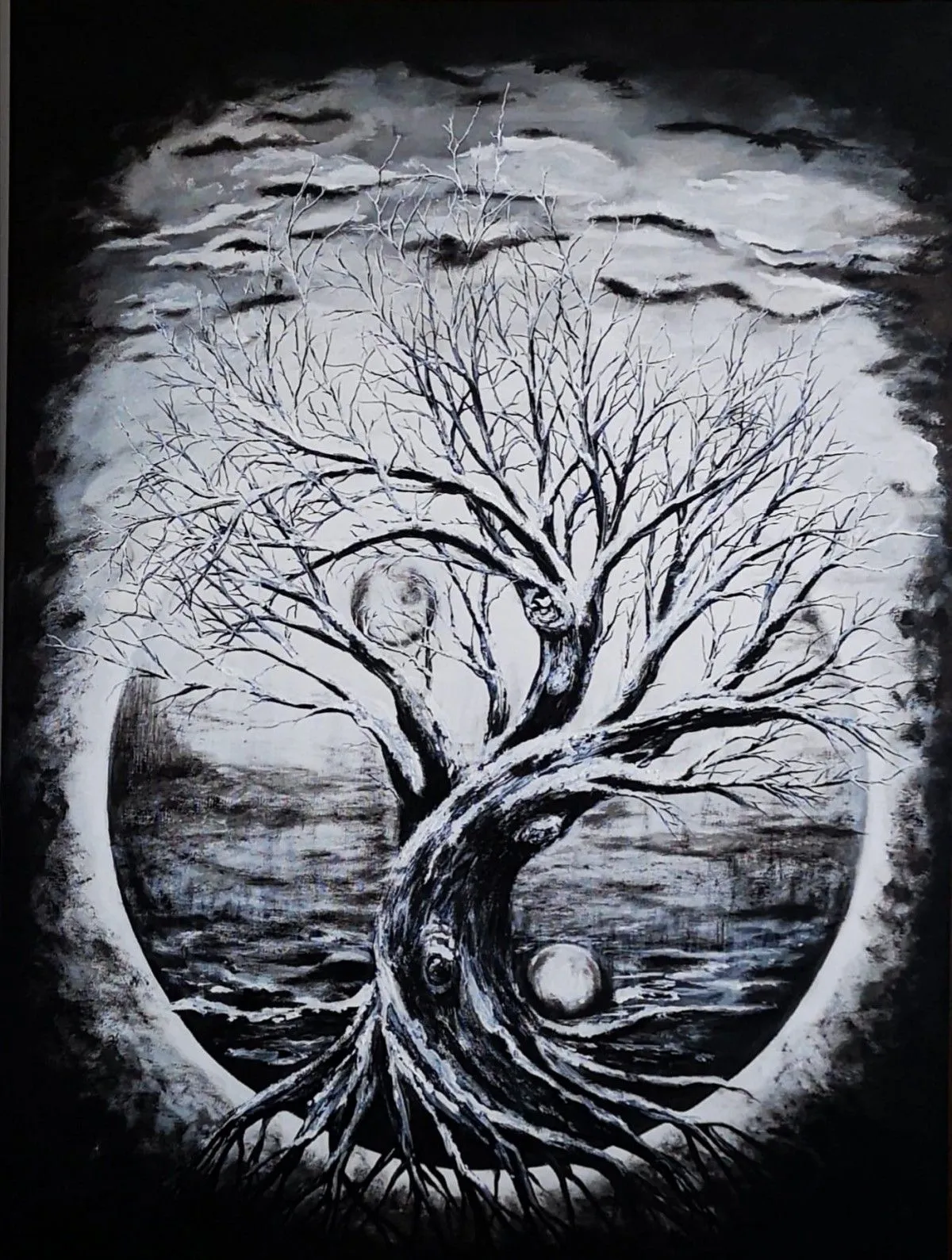 Symboles n°6, artwork by Saouti Mina