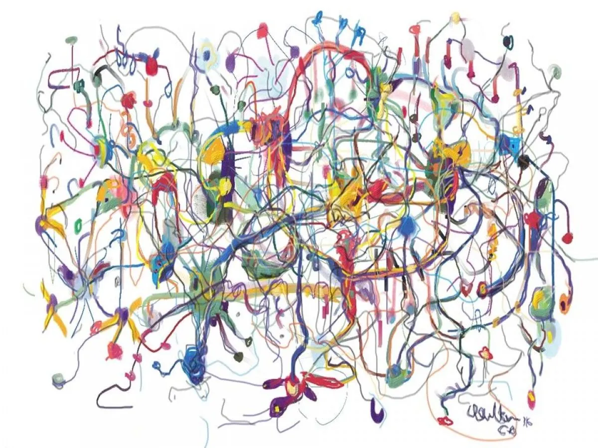 Calder, artwork by Olavo Multini