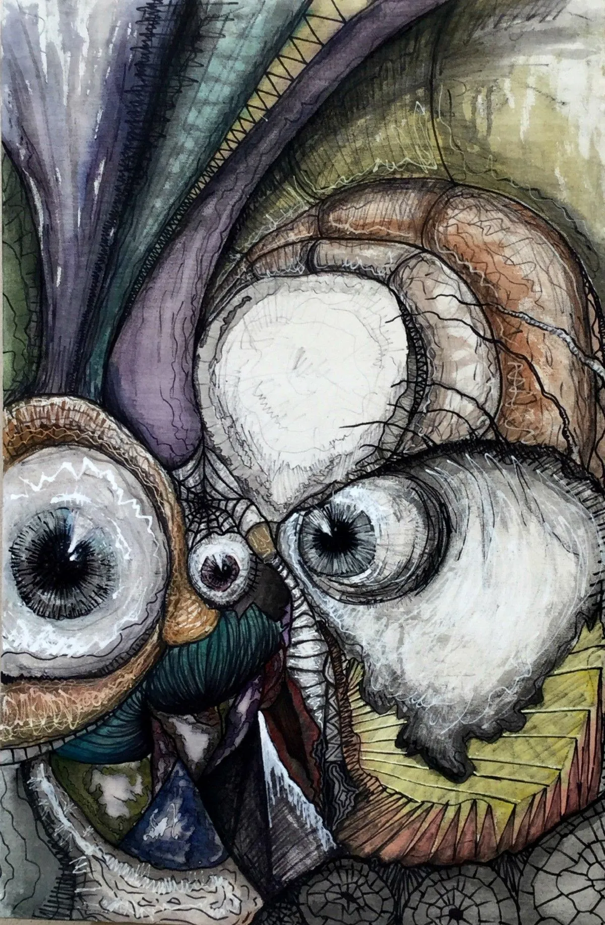 tripineyes, artwork by Fot Trasan