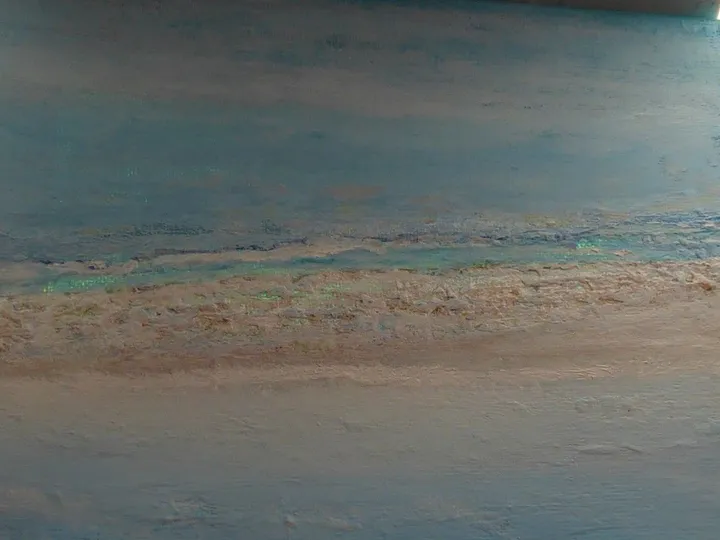 vue du ciel n°1, œuvre de maryline poveda