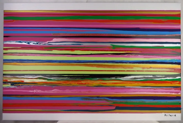 Stripes 117, artwork by Phil Pierre