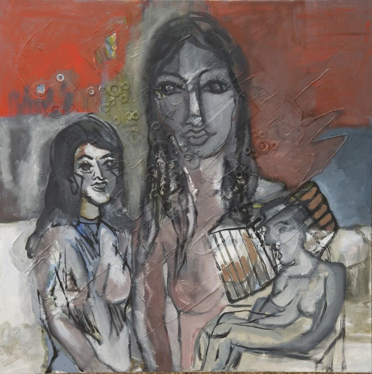 cradle, artwork by virginia komninakidou