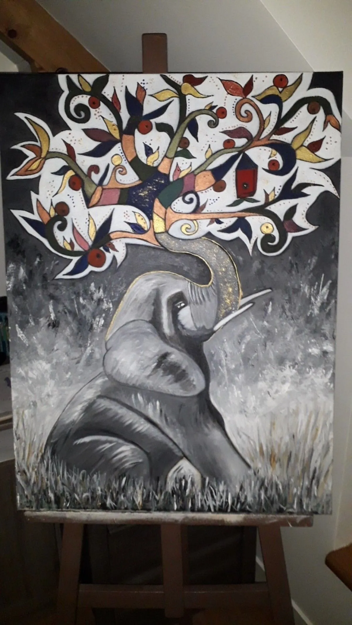 Arbre de vie, artwork by AGNES GARNIER