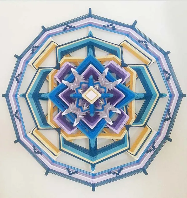 Mandala «Libérer ses émotions», œuvre de Daniele Petersen