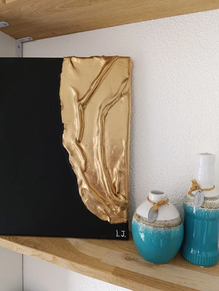 L'or noir, artwork by Ludovic J