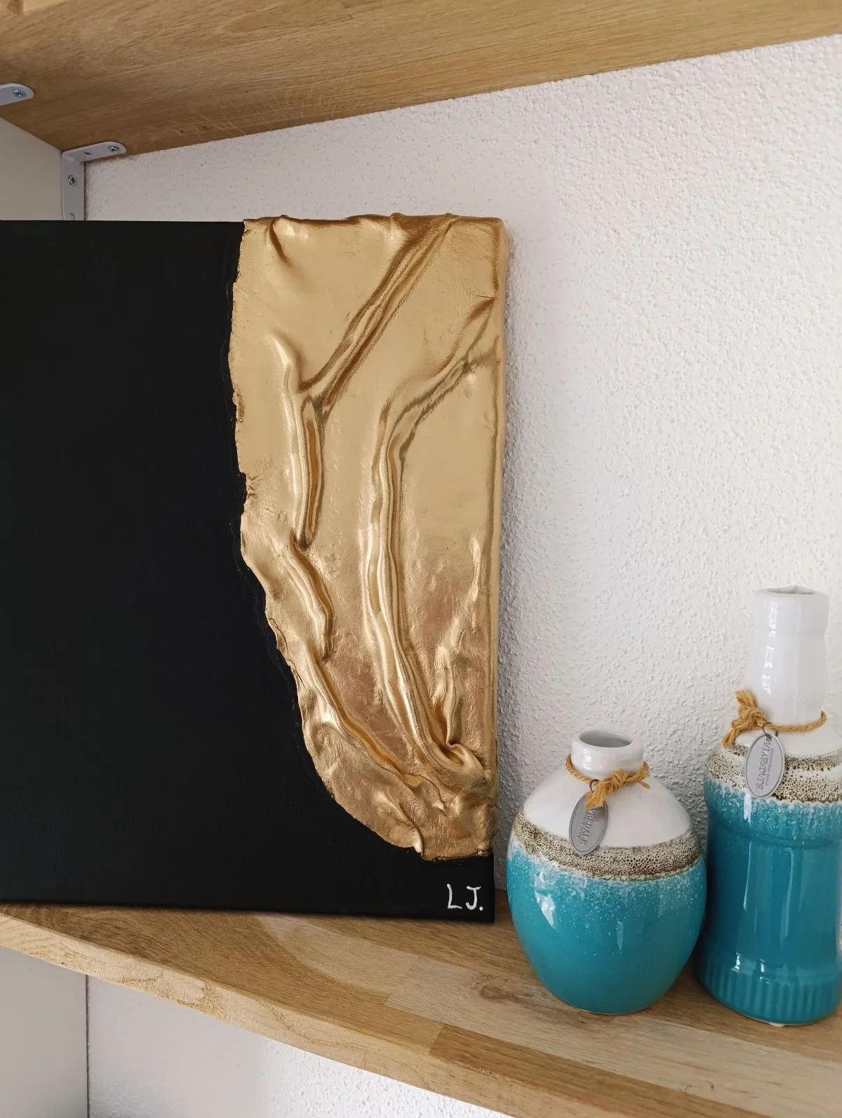 L'or noir, artwork by Ludovic J