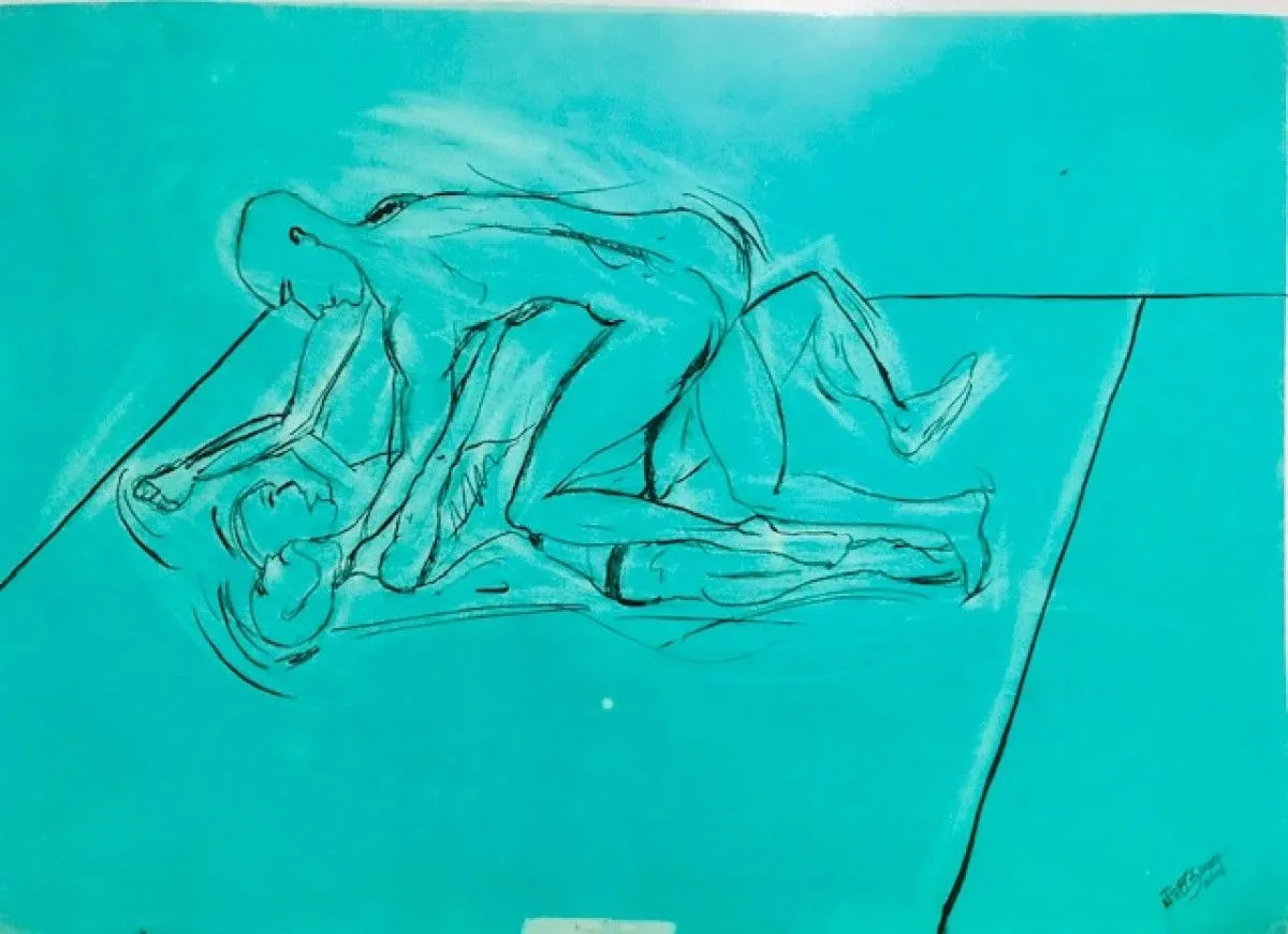 fighting, œuvre de Jeff H.