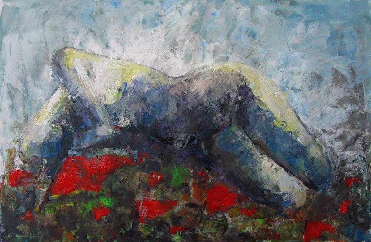 Independence day, artwork by Besa Islami
