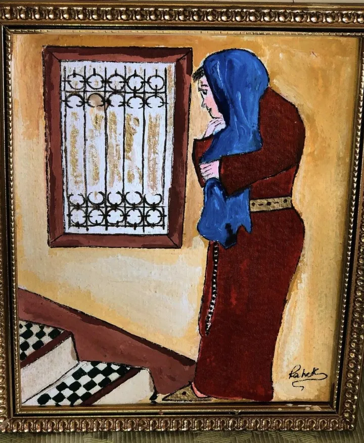 Worried women., œuvre de Achraf Rachek