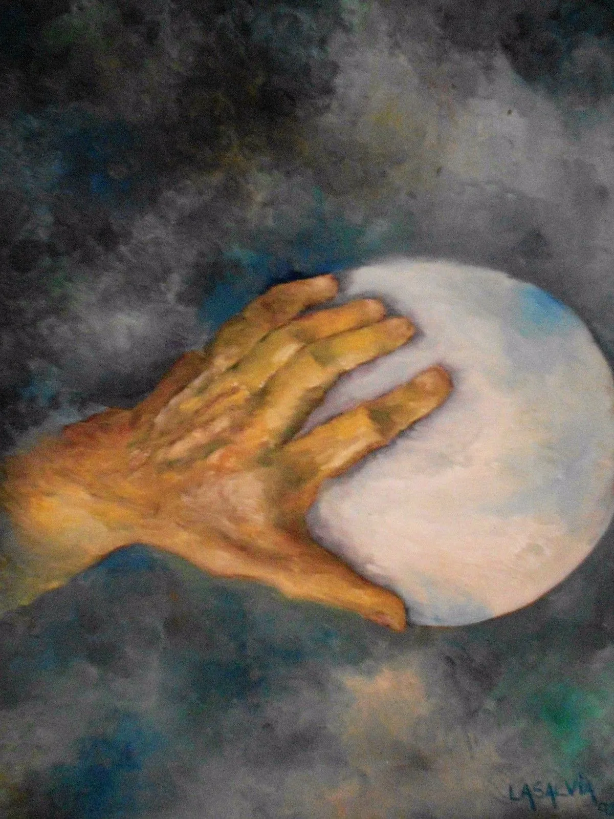 god's hand, œuvre de desianne lasalvia