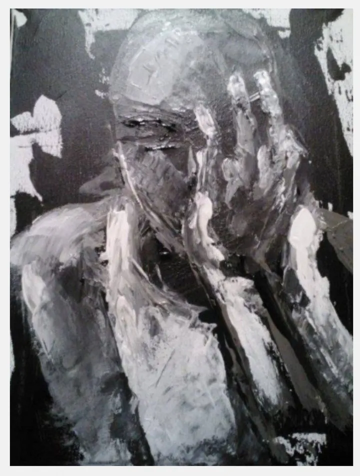 Self Portrait, 2016, œuvre de Miguel Alvarez