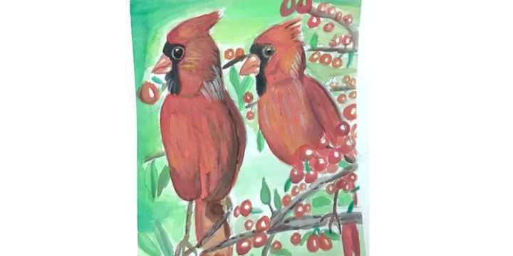 Cardinal birds, œuvre de yubirna paulino