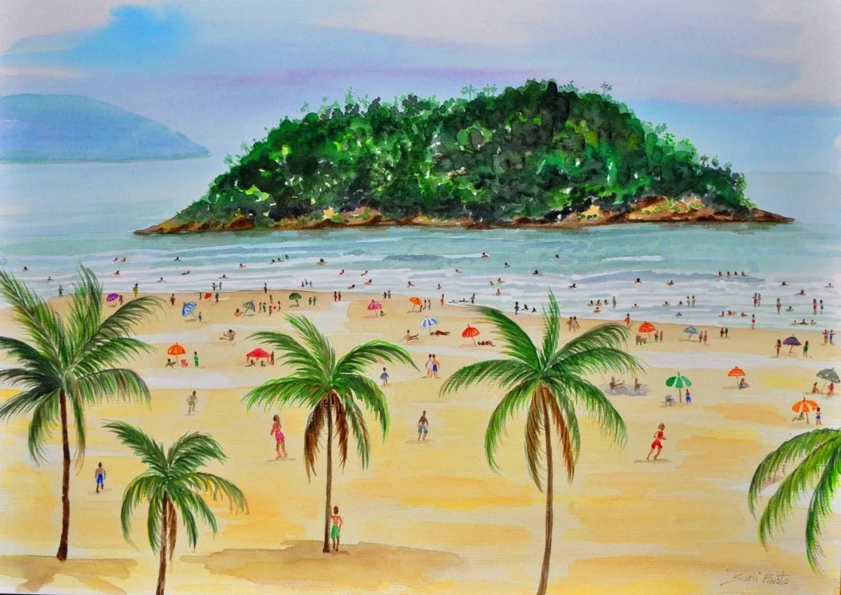 Island of Urubuqueçaba, œuvre de Sueli Finoto