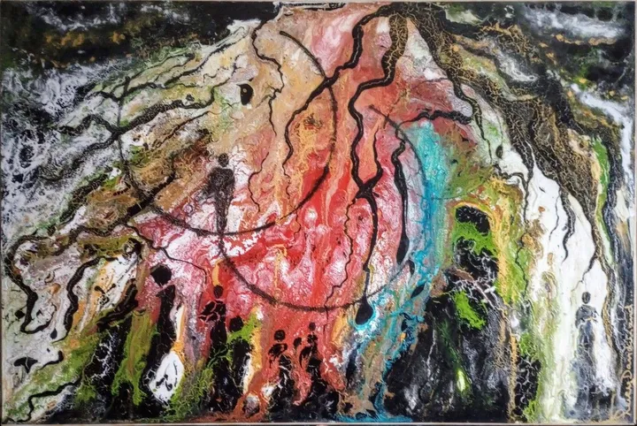 Le rêveur, œuvre de Lucy Dandurand