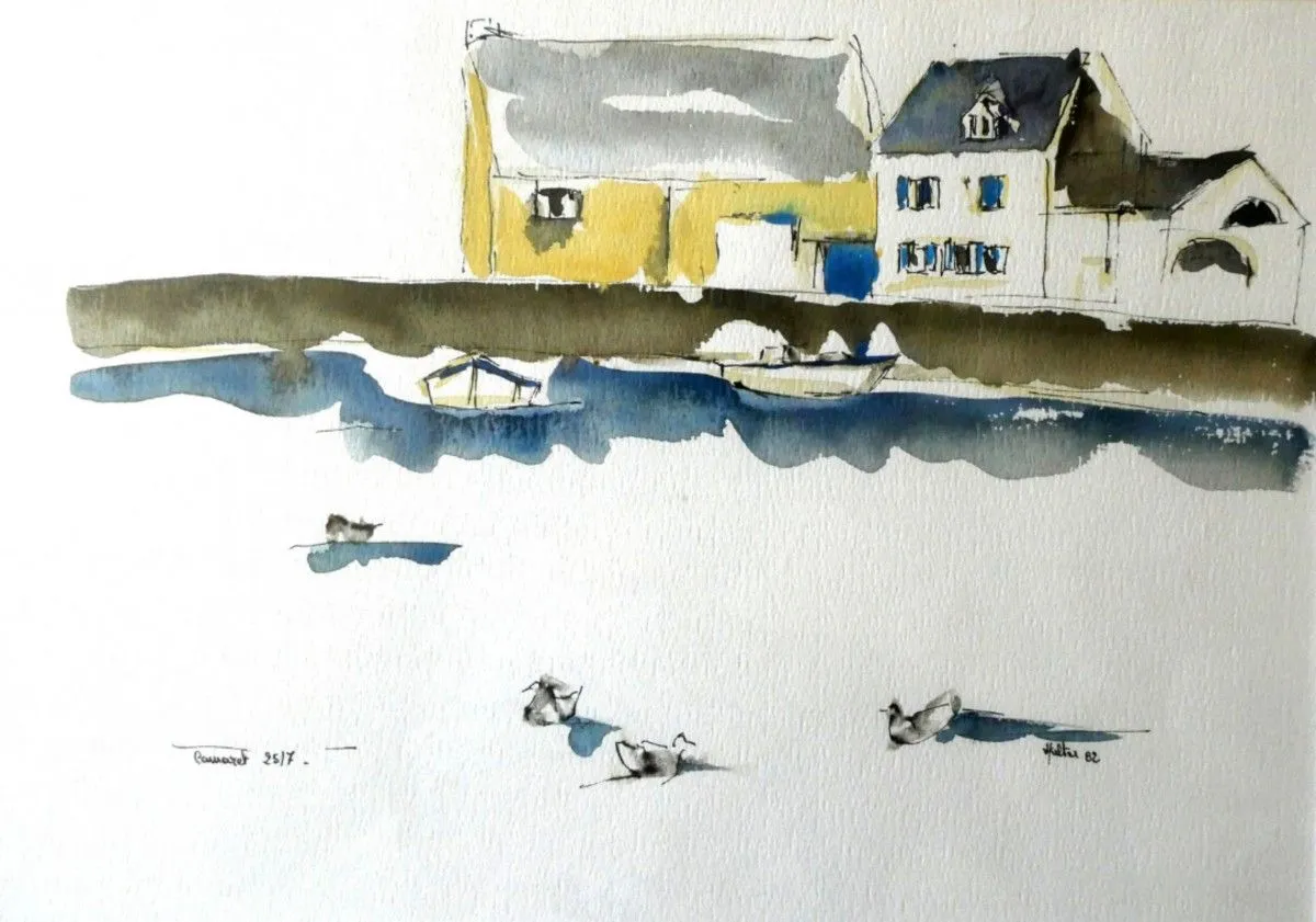 Camaret, artwork by Alain HALTER