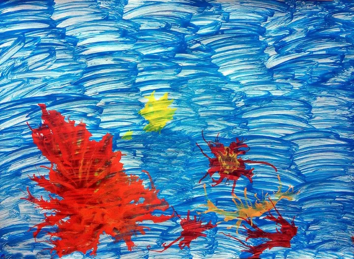 Coral, artwork by Zazulete Anuca Romanta Ion