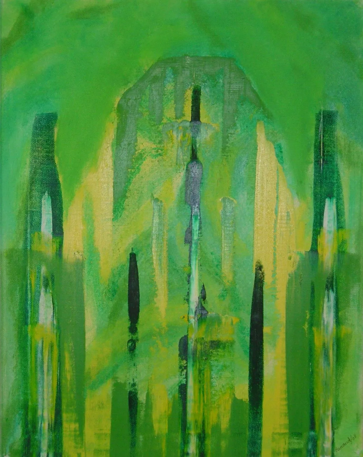 Composition 08-31, œuvre de Marcel Renaud