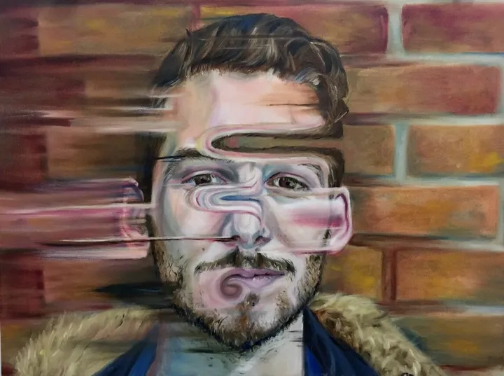Slipping, œuvre de Arianne Collins