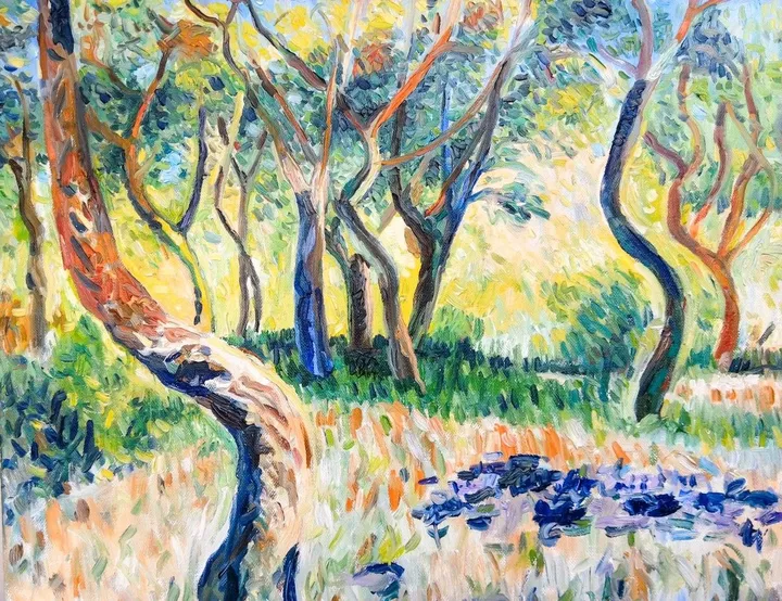 Wood  in March, œuvre de Nada Sucur Jovanovic