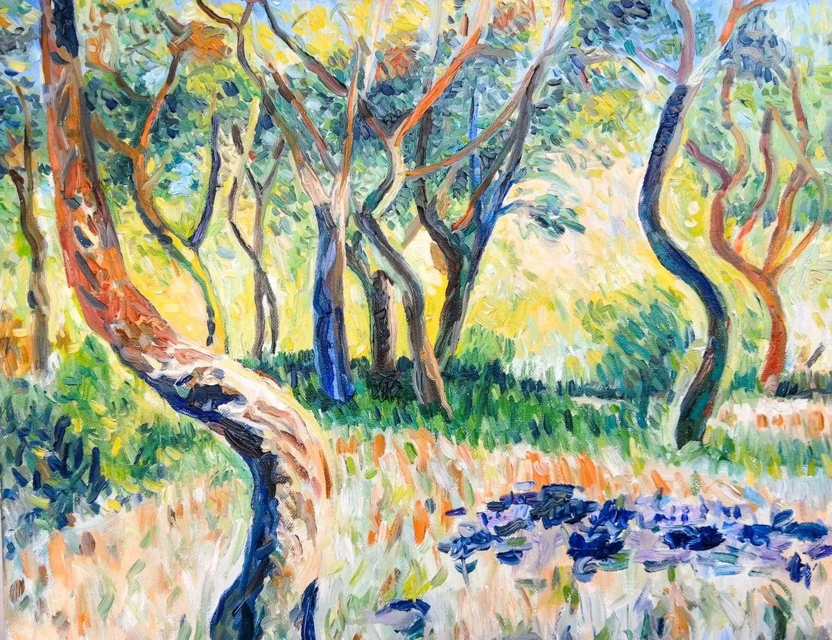 Wood  in March, œuvre de Nada Sucur Jovanovic