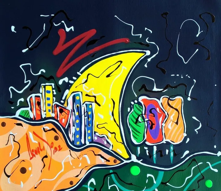 Noche, œuvre de Arnoldo Diaz