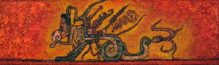 Dragon, œuvre de Aquiles Ortiz